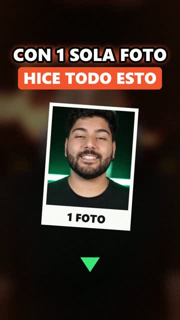 Reel Con 1 sola foto